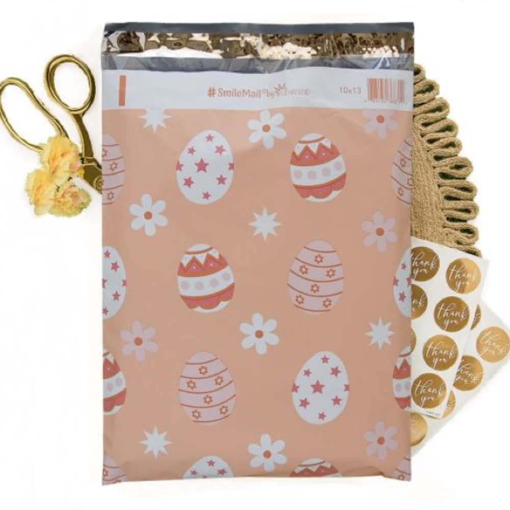 Easter Egg 🥚 Poly Mailers 10x13 Pack of 25 - Picture 3 of 4